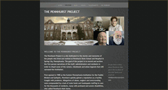 Desktop Screenshot of pennhurstproject.com